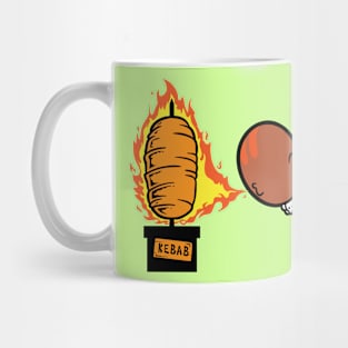 Part Time Job - Kebab StoreCranberry Mug